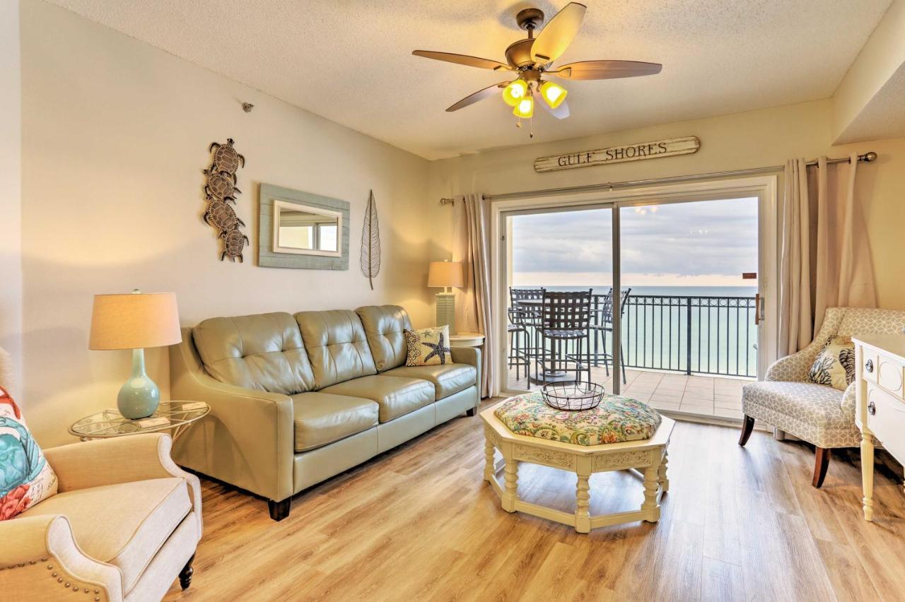 Beachfront Gulf Shores Condo With Pool Bagian luar foto