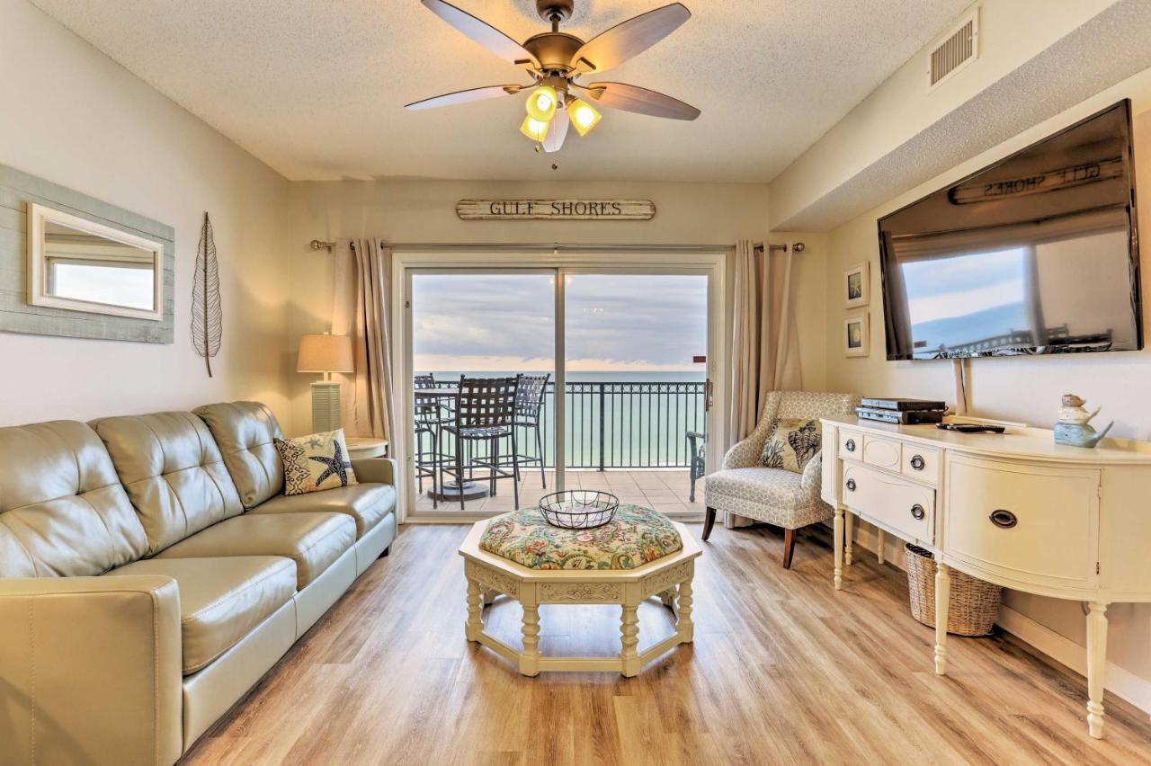 Beachfront Gulf Shores Condo With Pool Bagian luar foto